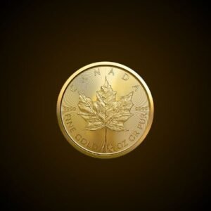 Zlota-moneta-lisc-kanadyjski-1/2-oz