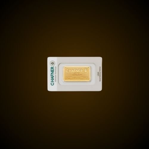 Złota sztabka C.Hafner 20g